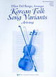 Korean Folk Song Variants (Arirang)