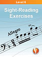 Sight Reading Exercises, Level  6