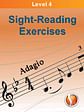 Sight Reading Exercises, Level  4