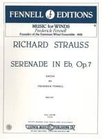 Serenade In Eb Opus 7 Richard Strauss Concert Band Sheet Music