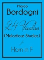 24 Vocalises (Melodious Studies) for Horn in F