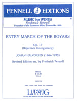 Entry March of the Boyars Johan Halvorsen Concert Band Sheet Music