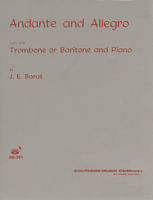 Andante Et Allegro: J.E. Barat: Solos Sheet Music