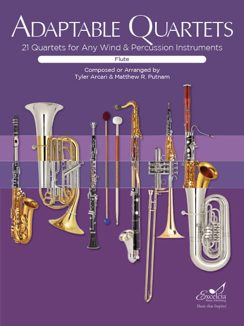 Adaptable Quartets for Flute: Small Ensemble Sheet Music