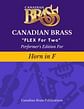 Canadian Brass Flex for Two - Horn in F Part A