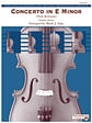 Concerto in E minor