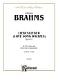 Liebeslieder Walzer (Love Song Waltzes), Opus 52