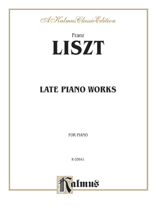 Late Piano Works