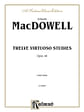 Twelve Virtuoso Studies, Opus 46
