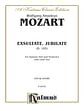 Exsultate, Jubilate (K. 165): For Soprano Solo and Orchestra with Latin Text (Vocal Score)