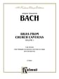 Arias from Church Cantatas, Volume I (12 Arias): For Tenor, Obbligato Instruments and Piano or Organ with German Text