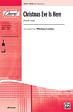 Christmas Eve Is Here - SATB (Handbell & Percussion parts included)