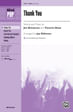 Thank You: As Recorded by Jim Brickman - SSA
