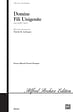 Domine Fili Unigenite (from Gloria) - SATB