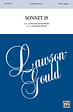 Sonnet 29 - SATB, a cappella