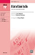 A Lot of Livin' to Do: From the Musical Bye, Bye, Birdie - SATB