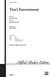 That's Entertainment - SATB