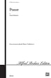 Prayer - SATB