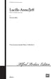 Lucille-Anne / Jeff (from The Way They Are) - SATB