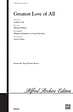 Greatest Love of All - SATB