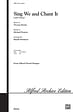 Sing We and Chant It - SATB, a cappella