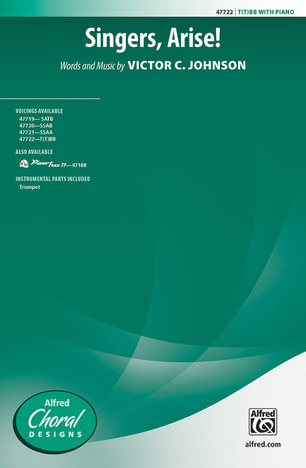 Singers, Arise! - T(T)BB (with Opt. Trumpet)