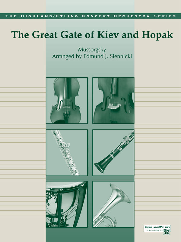 ● 絶版 吹奏楽楽譜 M.Mussorgsky / 司祭の行列 Great Gate of Kiev & Hopak: Modest Mussorgsky: Full Orchestra