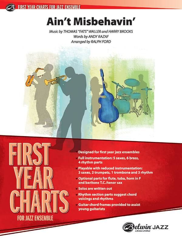 Ain't Misbehavin': Jazz Ensemble Sheet Music