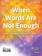 When Words Are Not Enough 2-Part — PerformancePlus+ cover